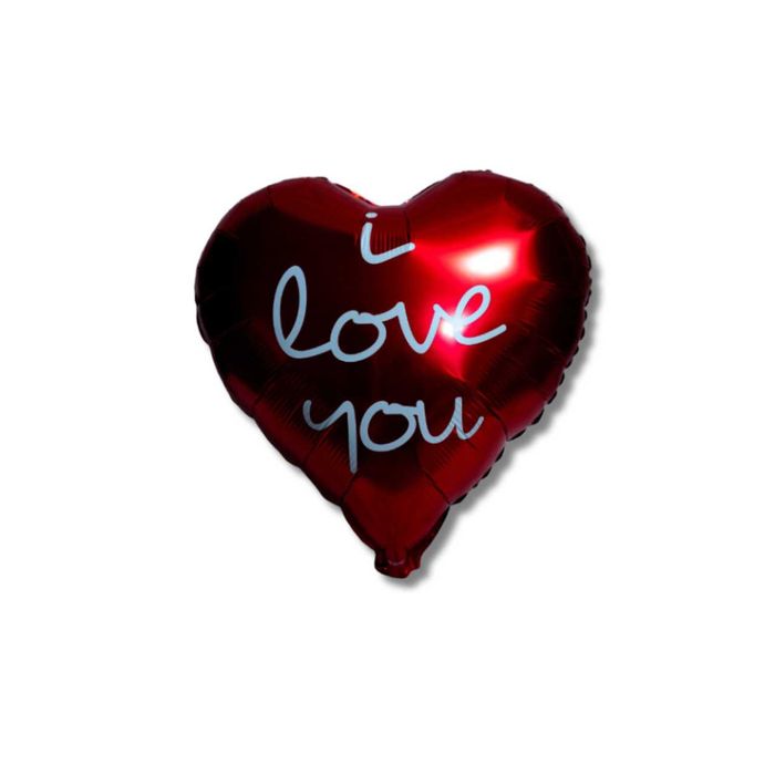 Wieczna Róża w Szkle Różowa+ Balon Serce Walentynki dla Babci Prezent