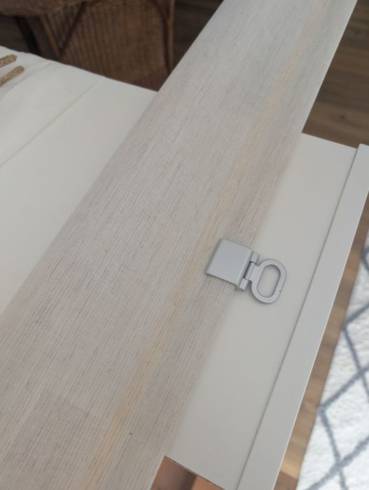 Estore de correr em rolo bege