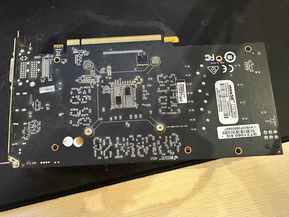 Игровая Видеокарта Inno3D GTX 1060 6GB