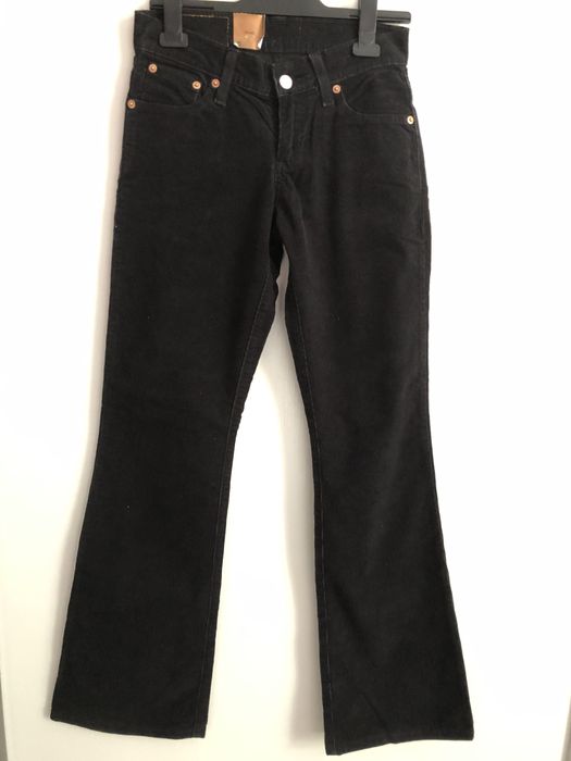 Spodnie dzwony sztruks Levi’s r. S