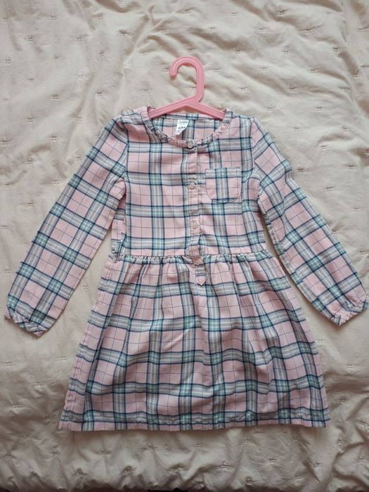 Sukienka w kratkę