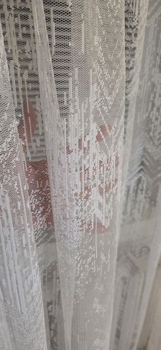 Тюль жаккард ялинка