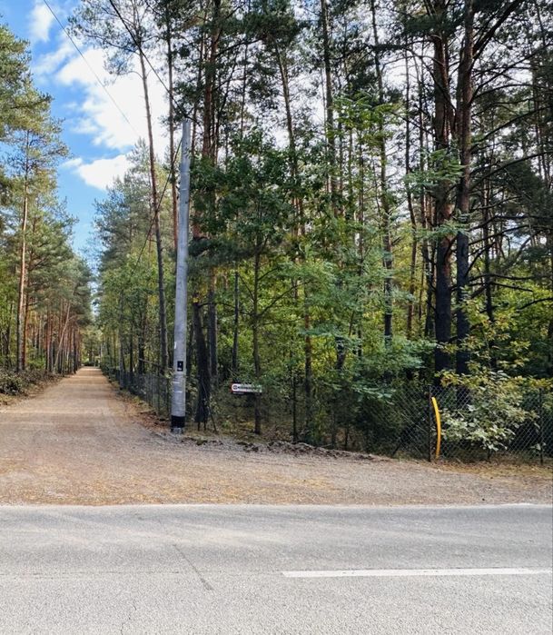 Radzymin Rejentówka – działka 1760 m², prąd, gaz, przy lesie