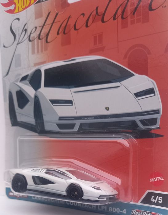 Lamborghini countach rodas de borracha
