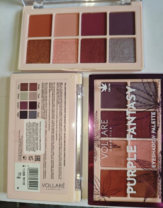 Косметика новая тушь палетка тоник мицелярная вода тональный крем база