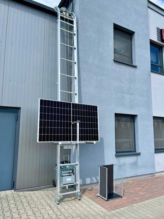 Drabina dekarska Niemiecka SIMPLEX STI 250 12m NOWA Winda Wyciąg GEDA