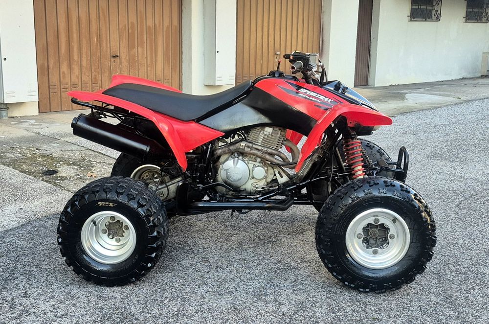 Honda trx 400 com marcha atras