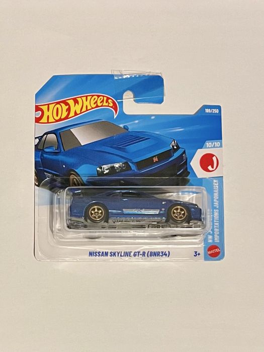 Hot Wheels Nissan Skyline  GT-R (BNR34)