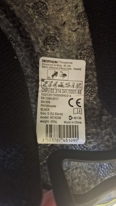 Kask jeździecki dla dziecka