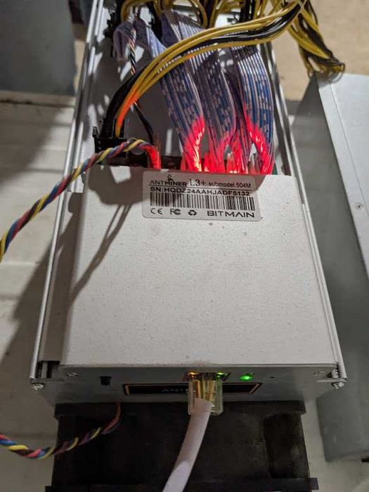 Asic асик L3+ 504 MH