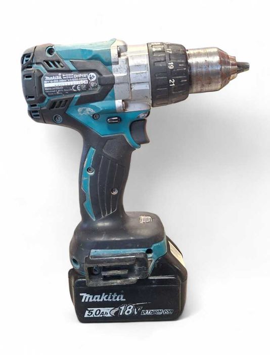 Wiertarko-wkrętarka Makita DHP481 wraz z akumulatorem + walizka