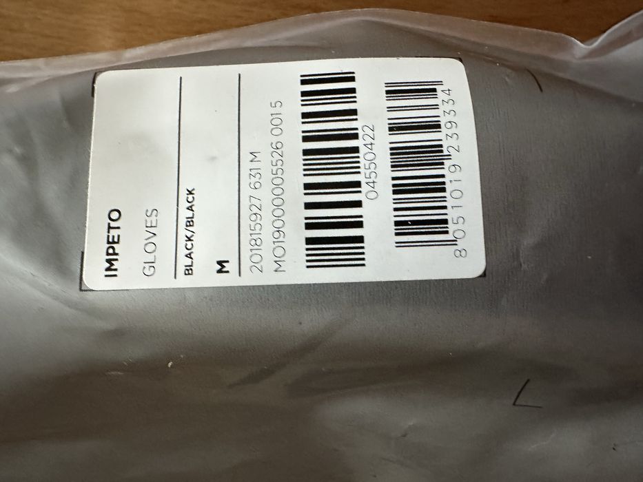 Luvas Dainese em couro Tamanho M