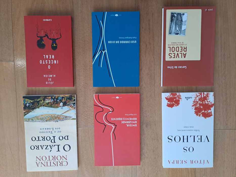 Pack livros autores portugueses novos