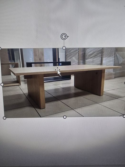 Stolik kawowy 1200x800x345, nowy okleina naturalna lakier