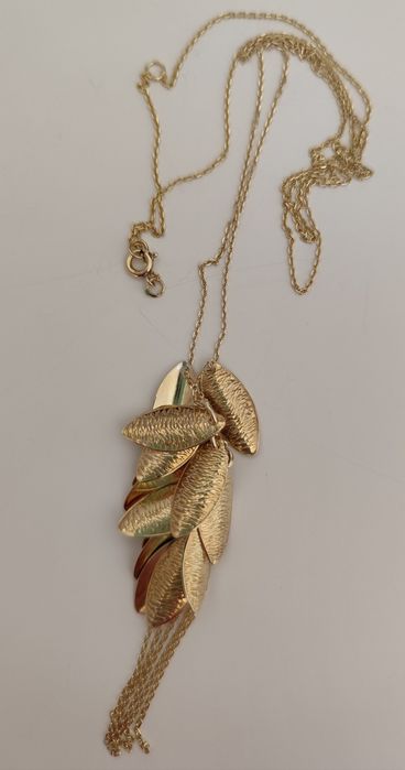 Colar Topázio dourado