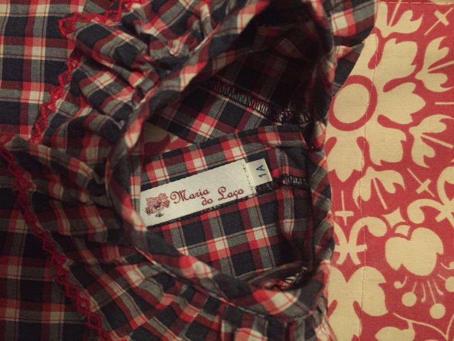 Roupa igual menino e menina