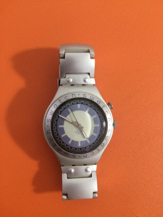 Swatch irony aluminium deals water resistant patented