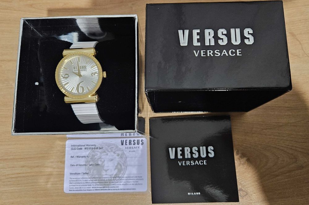 Zegarek Versace Versus Republique 100% oryginał NOWY najtaniej WWA