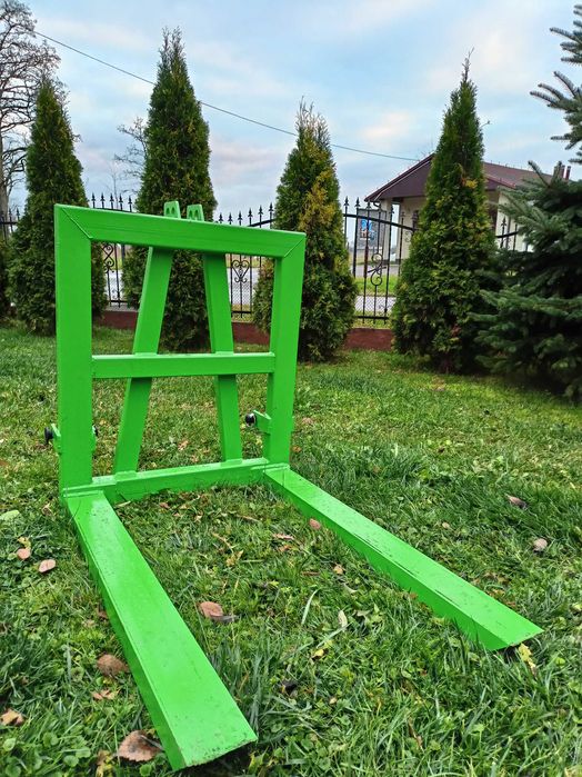 Paleciak na tył ciągnika widły do palet skrzyniopalet Podnośnik DOWÓZ