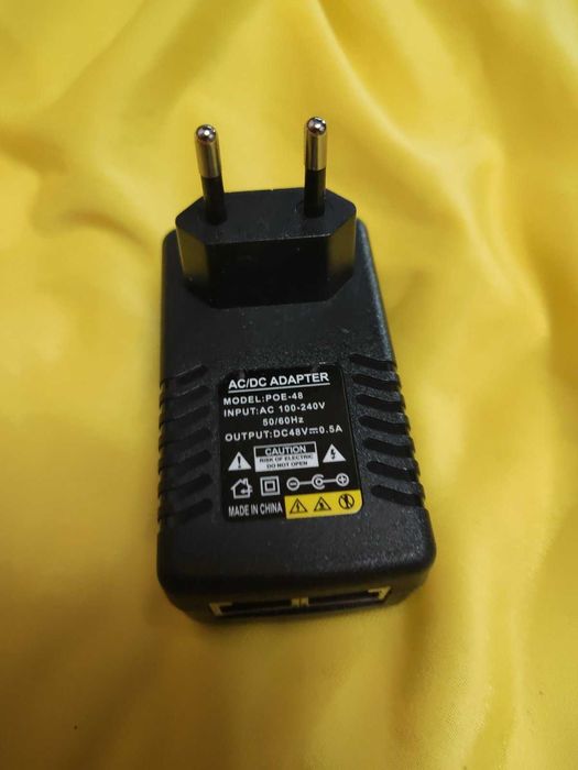 Блок питания POE 48V 0.5А 24Вт Новый