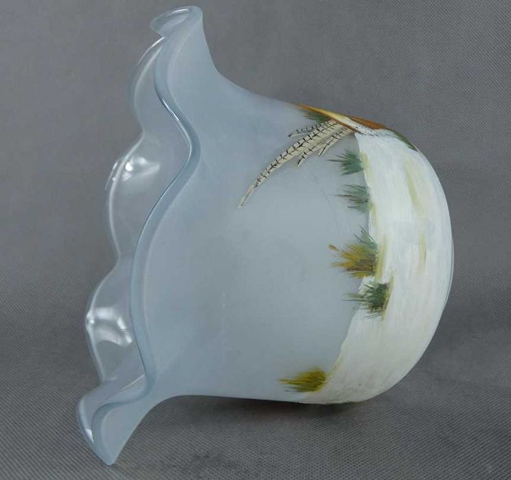 TULIPAN klosz BAŻANT myślistwo LAMPA NAFTOWA 8,7 cm