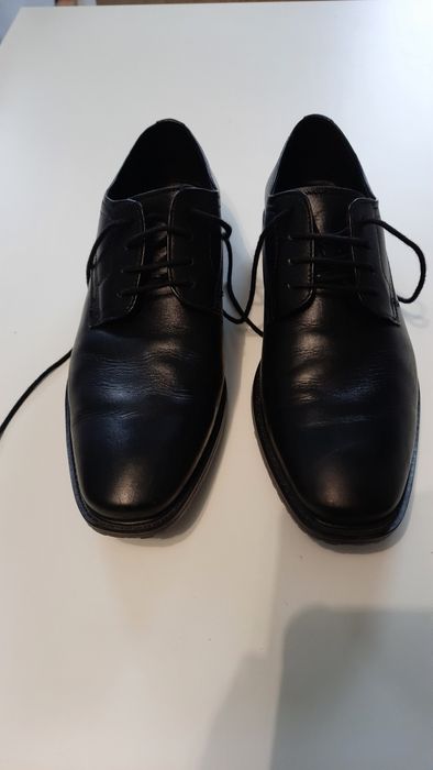 Buty męskie-skóra naturalna nr.38 czarne