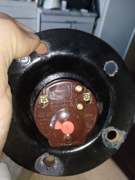 Фланец бойлера+ тэн+терморегулятор