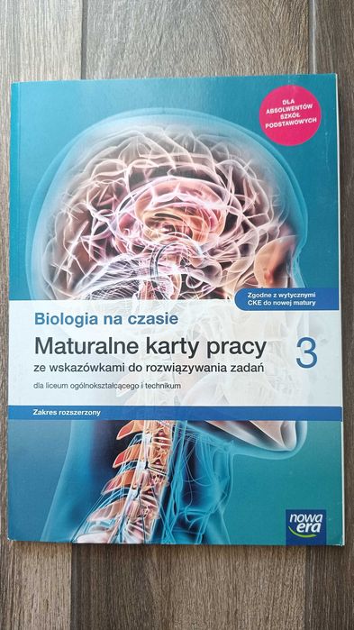 Biologia na czasie 3 Maturalne karty pracy zakres rozszerzony