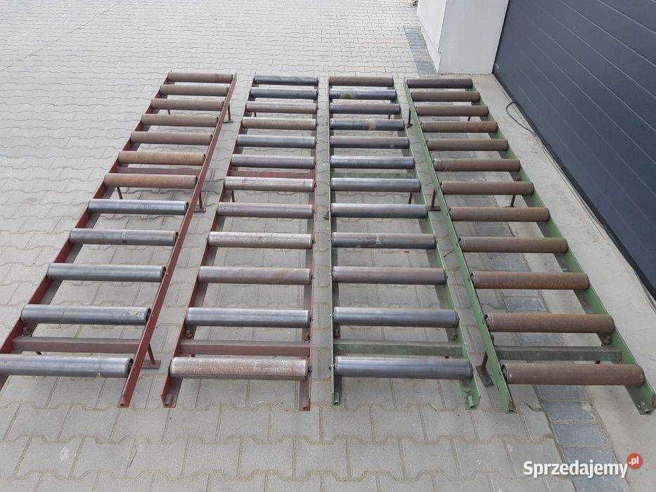 Przenośnik rolkowy rolotok transporter podajnik grawitacyjny rolki