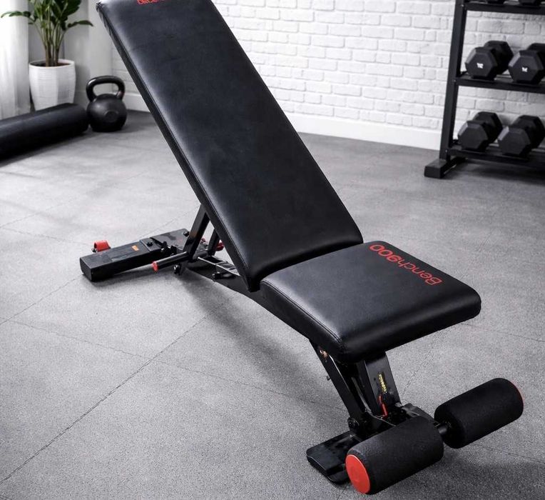 Banco de Musculação Reforçado, Inclinável e Declinável (pouco uso)