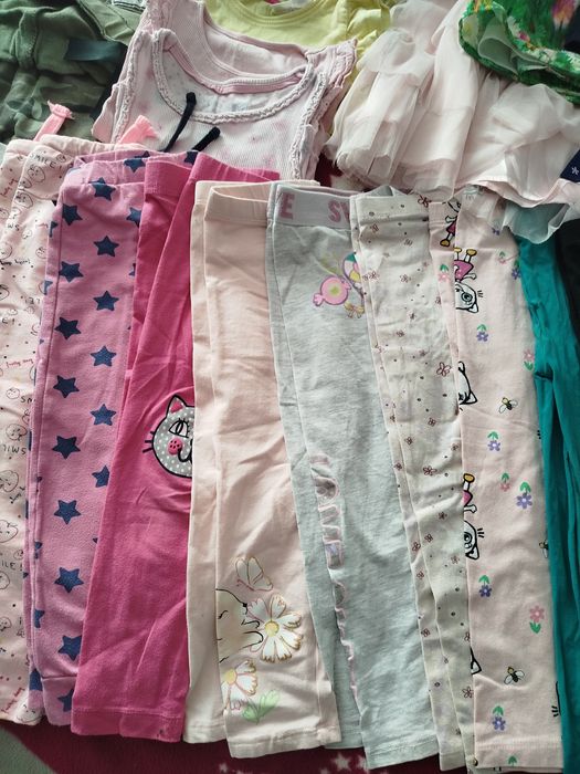 Duża paka ubranek dla dziewczynki 86/92