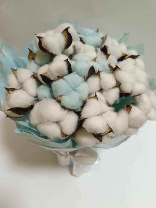 Сухоцвіт Бавовна букет в коробці