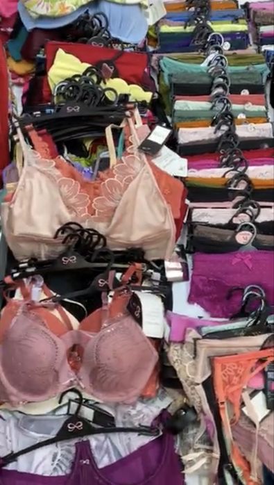 Hunkemöller 24.25€/кг, білизна жіноча, мереживо, сток оптом, гуртівня білизни