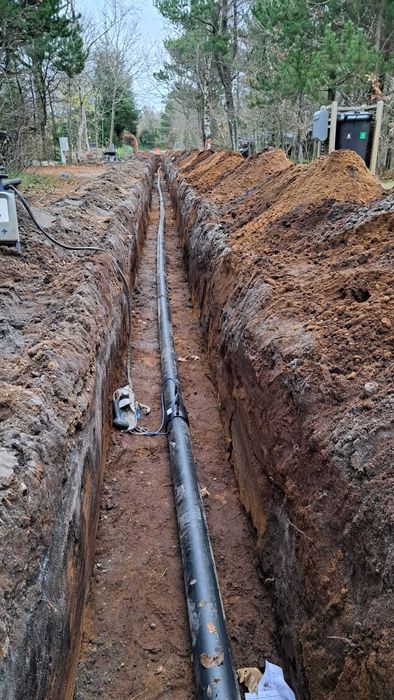 Usługi minikoparką, prace ziemne, minikoparka, koparka, przyłącza