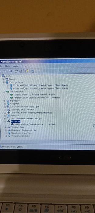Laptop Asus Eee PC 701 4g, bdb stan pełen komplet 2gb ram