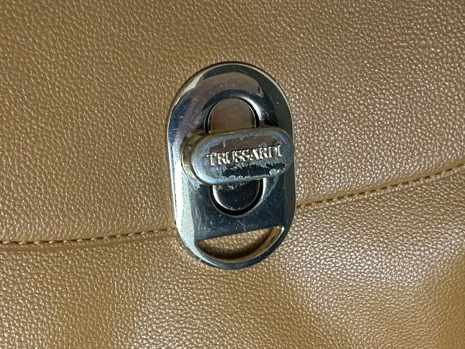 Рюкзак із еко шкіри італійського бренду Trussardi