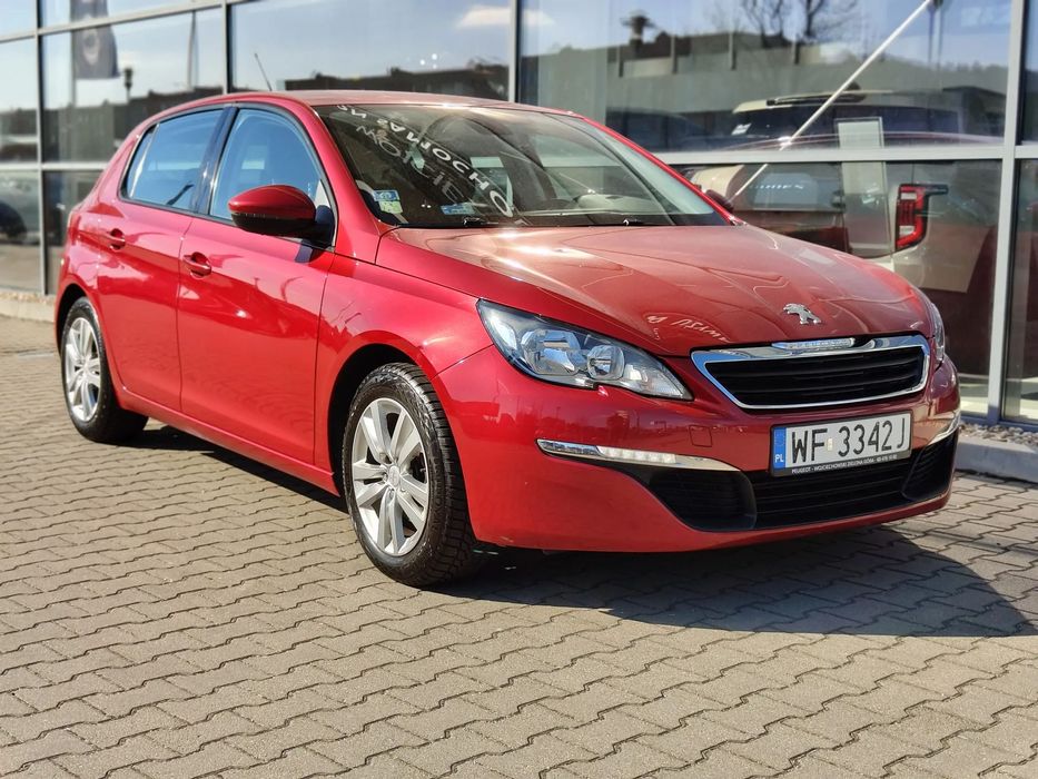 Peugeot 308 Samochód po serwisach, sprzedawany przez ASO