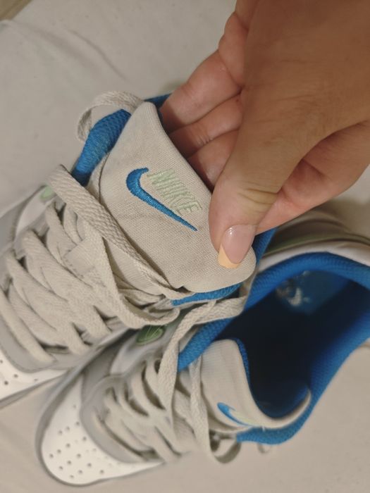 Nike Court Borough Low Recraft z miętowym swoosh