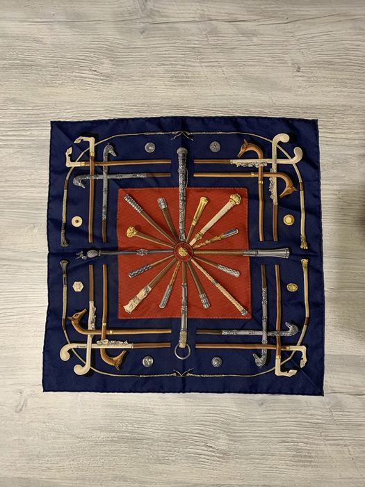 Шовковий платок хустина Hermes оригінал вінтаж