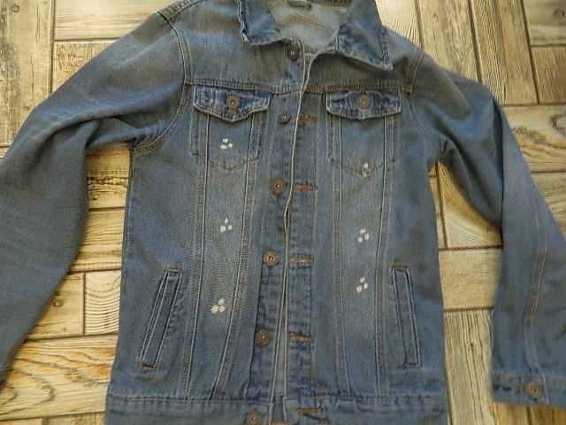 Джинсовий пиджак (размер L)