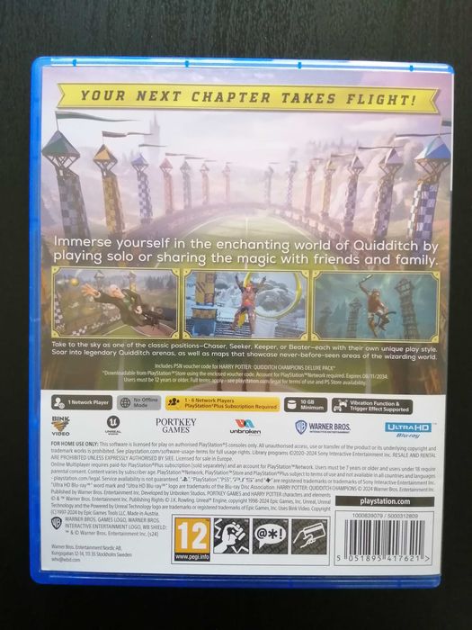 Harry Potter quidditch champions PS5