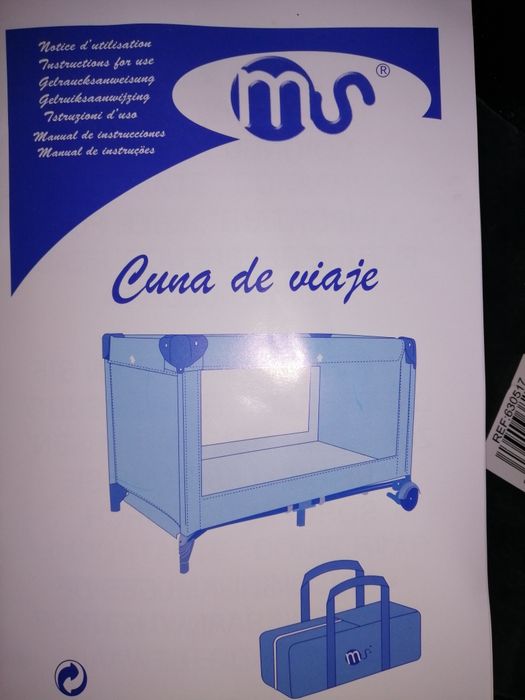 cama de viagem/parque rebatível