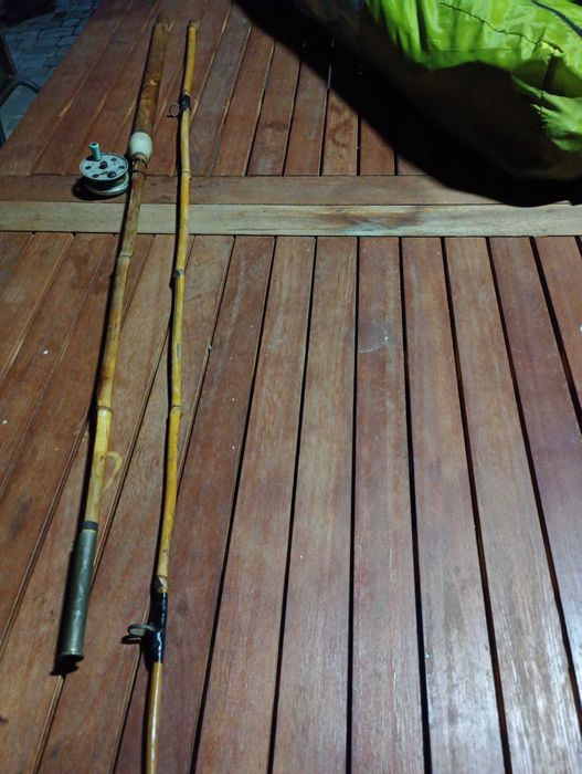 Stara wędka bambusowa !!