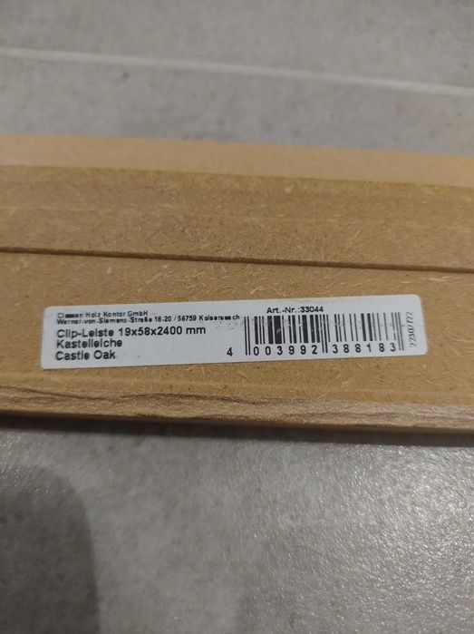 Listwa przypodłogowa Classen Castle 3 sztuki 2400mm