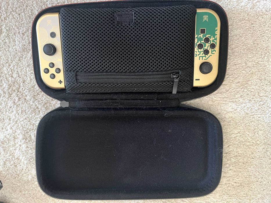 NINTENDO SWITCH OLED ZELDA | Edição Especial como nova | Acessórios Incluídos | OFERTA Bolsa transporte