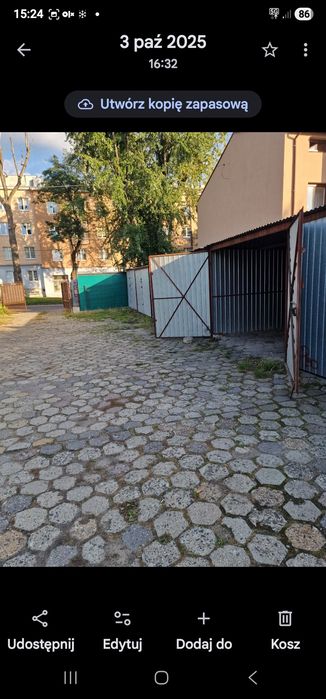 Garaż blaszany 3/5m