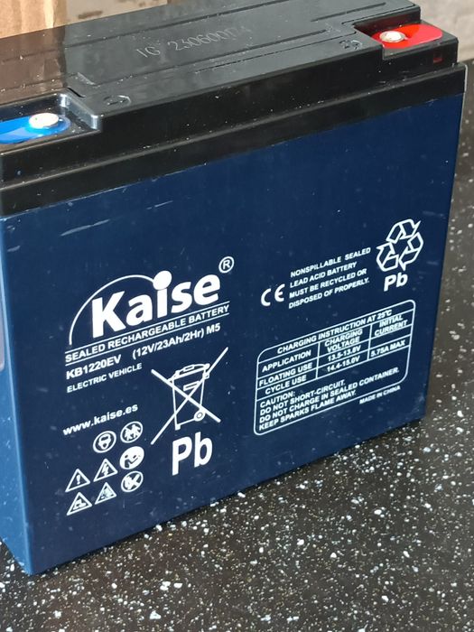 Bateria Kaise 12V 23Ah