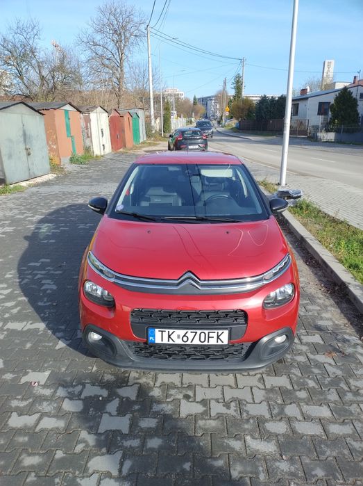 Citroen C3 2018 1.2 benzyna Niski przebieg