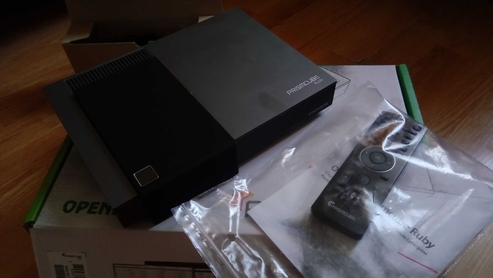 Супутникова приставка-приймач ретранслятор Prismcube Ruby /Openbox