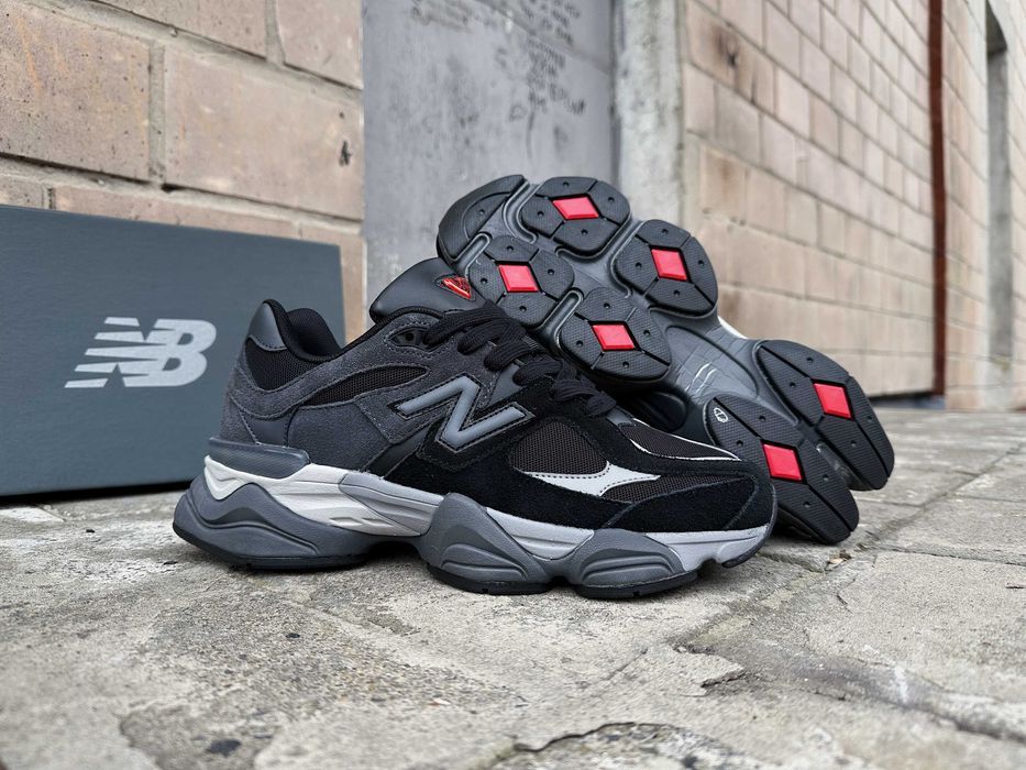 Мужские кроссовки New Balance 9060 Black (6 цветов) Топ якість